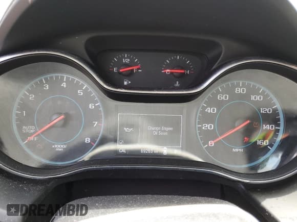 ✅ 2018 Chevrolet Cruze LS • VIN: 1G1BC5SM8J7192749 • Lot: 49338613. Listed on Copart with 69,263 mi. Free auction sales archive from the USA and detailed vehicle history report at DreamBid. Image 9.