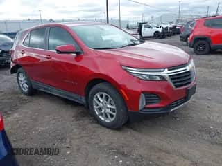 2024 Chevrolet Equinox LT z VIN 3GNAXUEG3RL209835, wystawiony jako IAAI lot #43440472 z przebiegiem 20 159 mil mil oraz . Historia ofert i sprzedaży dostępna na DreamBid. Obrazek 1.