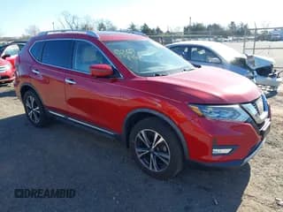 ✅ 2017 Nissan Rogue SL • VIN: JN8AT2MV8HW272063 • Lot: 43677466. Listed on IAAI with 106,938 mi. Free auction sales archive from the USA and detailed vehicle history report at DreamBid. Image 1.