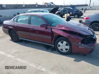 ✅ 2004 Chevrolet Impala • VIN: 2G1WF52E849397525 • Lot: 42903583. Listed on IAAI with 152,465 mi. Free auction sales archive from the USA and detailed vehicle history report at DreamBid. Image 1.
