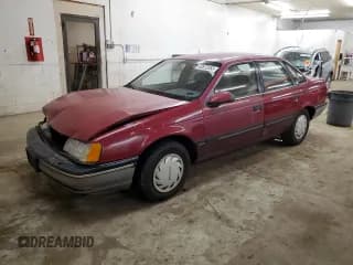 ✅ 1989 Ford Taurus • VIN: 1FABP50U0KG204981 • Лот: 43872355. Опубликован ранее на Copart с пробегом 56 250 миль. Бесплатный доступ к архиву аукционных продаж из США и подробный отчёт об истории автомобиля на DreamBid. Изображение 1.