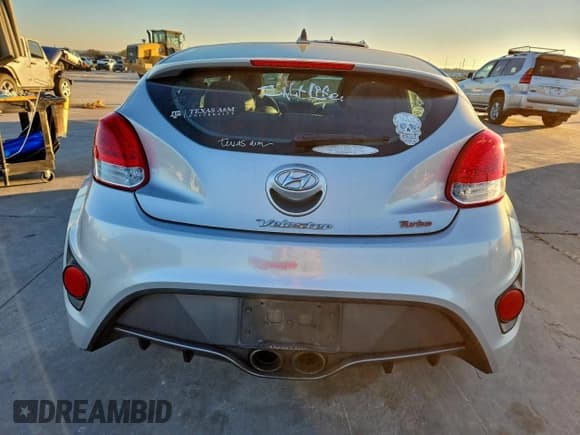 ✅ 2013 Hyundai Veloster Turbo • VIN: KMHTC6AE7DU162655 • Lot: 95734015. Listed on Copart with 89,453 mi. Free auction sales archive from the USA and detailed vehicle history report at DreamBid. Image 6.