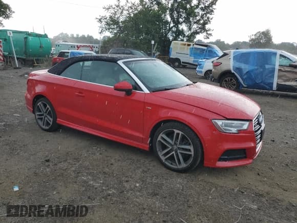 ✅ 2017 Audi A3 Cabriolet Premium Plus • VIN: WAUY8LFF4H1042361 • Lot: 66684695. Wystawiony na Copart z przebiegiem 71 754 mil. Bezpłatny archiwum sprzedaży aukcyjnych z USA i szczegółowy raport historii pojazdu na DreamBid. Zdjęcie 4.