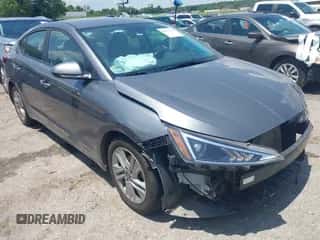 2019 Hyundai Elantra SEL with VIN 5NPD84LF4KH481832, listed as a IAAI auction lot 42673181 with 85,259 mi miles and . Bid and sale history available at DreamBid. Image 1.