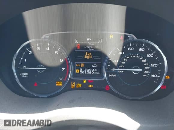 2018 Subaru Forester Limited with VIN JF2SJARC6JH492224, listed as a IAAI auction lot 41744409 with 62,090 mi miles and . Bid and sale history available at DreamBid. Image 7.