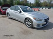 ✅ 2017 Infiniti Q50 Premium • VIN: JN1EV7AR5HM833829 • Lot: 41921614. Listed on IAAI with 92,807 mi. Free auction sales archive from the USA and detailed vehicle history report at DreamBid. Image 1.