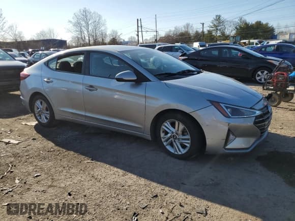 ✅ 2020 Hyundai Elantra SEL • VIN: 5NPD84LF0LH627614 • Lot: 65021105. Listed on Copart with Not provided. Free auction sales archive from the USA and detailed vehicle history report at DreamBid. Image 4.