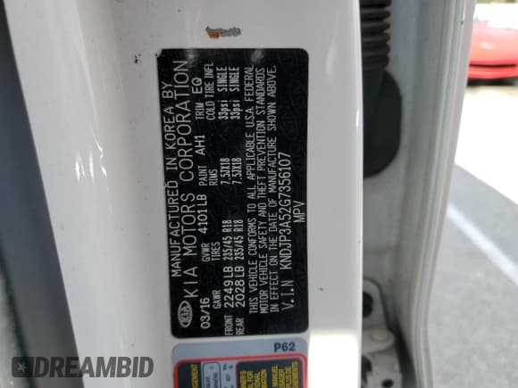 ✅ 2016 Kia Soul + • VIN: KNDJP3A52G7356107 • Лот: 48579235. Опубликован ранее на Copart с пробегом 165 703 миль. Бесплатный доступ к архиву аукционных продаж из США и подробный отчёт об истории автомобиля на DreamBid. Изображение 12.