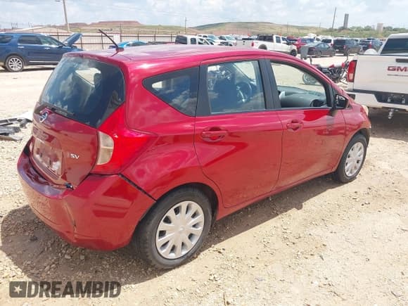 ✅ 2015 Nissan Note S • VIN: 3N1CE2CP8FL407002 • Lot: 43054545. Listed on IAAI with 123,675 mi. Free auction sales archive from the USA and detailed vehicle history report at DreamBid. Image 4.