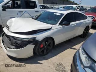 2023 Honda Accord Sport-L with VIN 1HGCY2F79PA044980, listed as a Copart auction lot 69043575 with 40,351 mi miles and Salvage title. Bid and sale history available at DreamBid. Image 1.