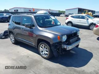 ✅ 2017 Jeep Renegade Latitude • VIN: ZACCJABB9HPF72060 • Lot: 43168388. Listed on IAAI with 54,259 mi. Free auction sales archive from the USA and detailed vehicle history report at DreamBid. Image 1.