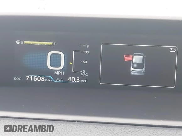 ✅ 2016 Toyota Prius Two • VIN: JTDKBRFU2G3023256 • Lot: 43667464. Listed on IAAI with 71,608 mi. Free auction sales archive from the USA and detailed vehicle history report at DreamBid. Image 15.