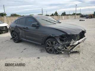 ✅ 2021 BMW X4 M • VIN: 5YMUJ0C08M9G61703 • Lot: 78197533. Listed on Copart with Not provided. Free auction sales archive from the USA and detailed vehicle history report at DreamBid. Image 4.