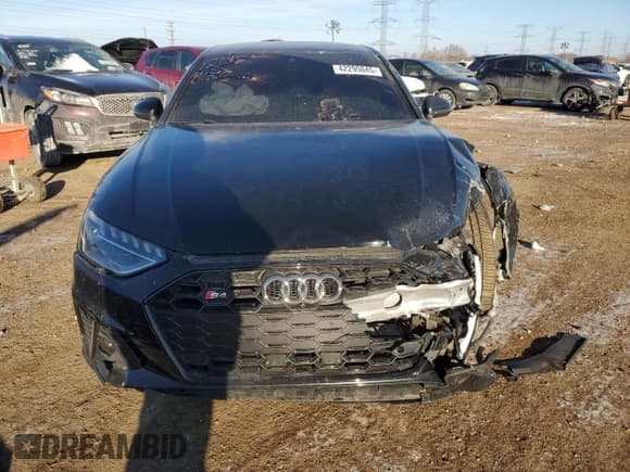 ✅ 2021 Audi S4 Premium Plus • VIN: WAUB4AF44MA027812 • Lot: 42295045. Listed on Copart with Not provided. Free auction sales archive from the USA and detailed vehicle history report at DreamBid. Image 5.