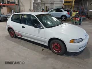 ✅ 1994 Honda Civic CX • VIN: 2HGEH2355RH518293 • Lot: 41993915. Listed on IAAI with 225,758 mi. Free auction sales archive from the USA and detailed vehicle history report at DreamBid. Image 1.