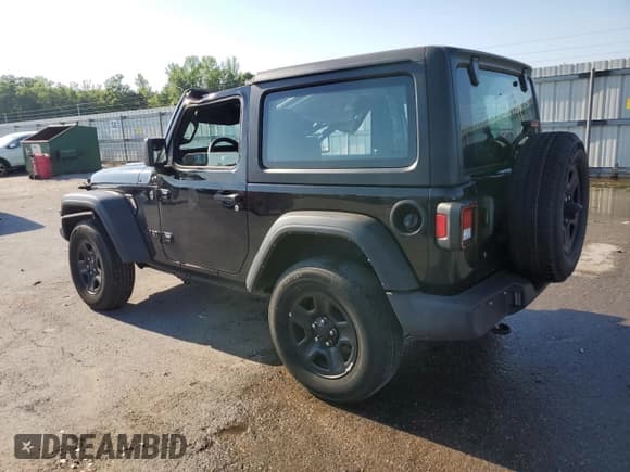 ✅ 2022 Jeep Wrangler Sport S • VIN: 1C4GJXANXNW263065 • Лот: 53719175. Опубликован ранее на Copart с пробегом 28 295 миль. Бесплатный доступ к архиву аукционных продаж из США и подробный отчёт об истории автомобиля на DreamBid. Изображение 2.
