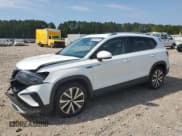 ✅ 2024 Volkswagen Taos SE • VIN: 3VVSX7B24RM016788 • Lot: 66965315. Listed on Copart with 50,209 mi. Free auction sales archive from the USA and detailed vehicle history report at DreamBid. Image 1.