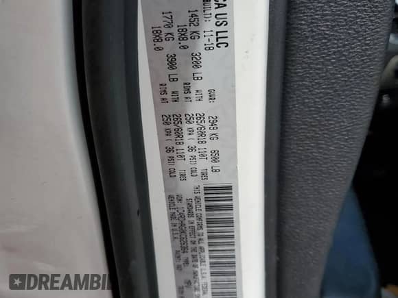 2019 Dodge Durango SXT с VIN 1C4RDHAG0KC626364, выставлен на аукционе Copart как лот 80172355 с пробегом Не указан миль и Списание • Salvage title. История ставок и продаж доступна на DreamBid. Изображение 13.