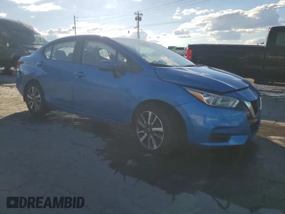 ✅ 2020 Nissan Versa SV • VIN: 3N1CN8EV8LL876939 • Lot: 84820255. Listed on Copart with 99,637 mi. Free auction sales archive from the USA and detailed vehicle history report at DreamBid. Image 4.