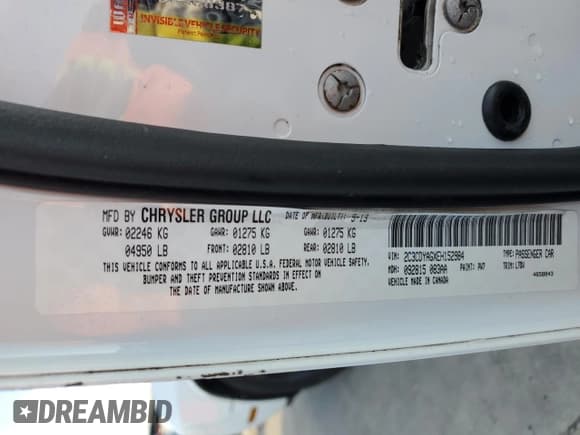 ✅ 2014 Dodge Challenger Rallye Redline • VIN: 2C3CDYAGXEH152984 • Lot: 86297854. Wystawiony na Copart z przebiegiem 205 391 mil. Bezpłatny archiwum sprzedaży aukcyjnych z USA i szczegółowy raport historii pojazdu na DreamBid. Zdjęcie 12.