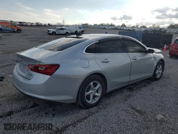 2016 Chevrolet Malibu LS with VIN 1G1ZB5ST8GF350997, listed as a Copart auction lot 84362705 with 25,311 mi miles and Salvage title. Bid and sale history available at DreamBid. Image 3.