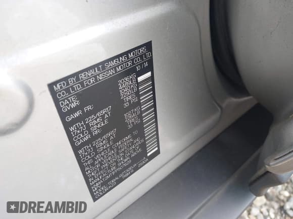 ✅ 2015 Nissan Rogue SV • VIN: KNMAT2MT1FP507629 • Lot: 43062914. Wystawiony na IAAI z przebiegiem 203 467 mil. Bezpłatny archiwum sprzedaży aukcyjnych z USA i szczegółowy raport historii pojazdu na DreamBid. Zdjęcie 9.