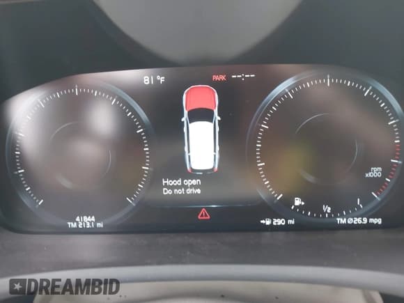 ✅ 2022 Volvo XC90 Momentum • VIN: YV4A221K5N1788329 • Lot: 42938978. Listed on IAAI with 41,844 mi. Free auction sales archive from the USA and detailed vehicle history report at DreamBid. Image 7.