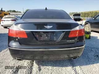 2011 Hyundai Genesis z VIN KMHGC4DEXBU141278, wystawiony jako Copart lot #74714884 z przebiegiem 186 068 mil mil oraz Szkoda całkowita • Salvage title. Historia ofert i sprzedaży dostępna na DreamBid. Obrazek 6.