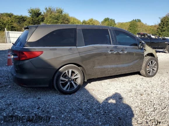 ✅ 2023 Honda Odyssey Touring • VIN: 5FNRL6H86PB007431 • Lot: 89678105. Listed on Copart with 45,047 mi. Free auction sales archive from the USA and detailed vehicle history report at DreamBid. Image 3.