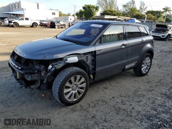 ✅ 2018 Land Rover Range Rover Evoque HSE • VIN: SALVR2RX3JH294335 • Lot: 37114754. Listed on Copart with 49,144 mi. Free auction sales archive from the USA and detailed vehicle history report at DreamBid. Image 1.