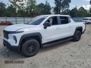 ✅ 2024 Chevrolet Silverado EV Work Truck • VIN: 1GC10VELXRU206372 • Лот: 65593005. Опубликован ранее на Copart с пробегом Не указан. Бесплатный доступ к архиву аукционных продаж из США и подробный отчёт об истории автомобиля на DreamBid. Изображение 1.