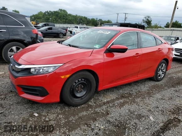 ✅ 2016 Honda Civic LX • VIN: 2HGFC2F55GH513820 • Lot: 67256525. Listed on Copart with 109,956 mi. Free auction sales archive from the USA and detailed vehicle history report at DreamBid. Image 1.
