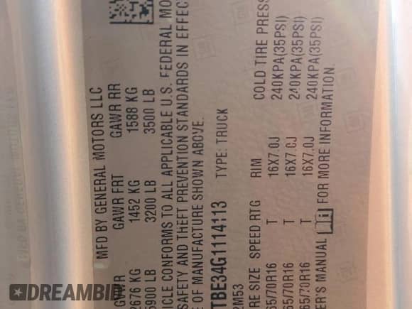 2016 Chevrolet Colorado 4WD WT с VIN 1GCHTBE34G1114113, выставлен на аукционе Copart как лот 46546935 с пробегом 213 566 миль миль и Списание • Salvage title. История ставок и продаж доступна на DreamBid. Изображение 13.