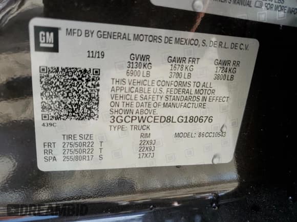 ✅ 2020 Chevrolet Silverado 1500 LT • VIN: 3GCPWCED8LG180676 • Lot: 69252074. Wystawiony na Copart z przebiegiem 9 752 mil. Bezpłatny archiwum sprzedaży aukcyjnych z USA i szczegółowy raport historii pojazdu na DreamBid. Zdjęcie 14.