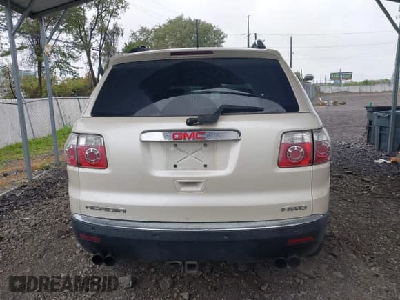 ✅ 2008 GMC Acadia SLT1 • VIN: 1GKEV23768J131231 • Lot: 43438633. Listed on IAAI with Not provided. Free auction sales archive from the USA and detailed vehicle history report at DreamBid. Image 16.