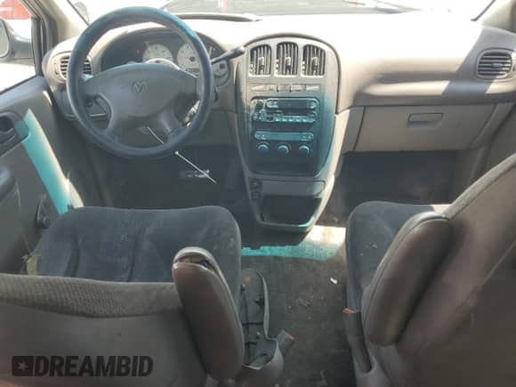 2001 Dodge Caravan SE with VIN 1B4GP24381B252589, listed as a Copart auction lot 64830425 with 187,128 mi miles and Salvage title. Bid and sale history available at DreamBid. Image 8.