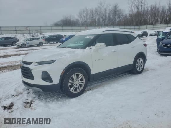 ✅ 2020 Chevrolet Blazer LT • VIN: 3GNKBCRS2LS606834 • Lot: 94318055. Listed on Copart with 56,493 mi. Free auction sales archive from the USA and detailed vehicle history report at DreamBid. Image 1.