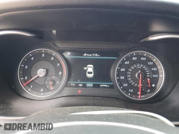 ✅ 2019 Genesis G70 Advanced • VIN: KMTG64LAXKU013473 • Lot: 59853215. Wystawiony na Copart z przebiegiem 66 946 mil. Bezpłatny archiwum sprzedaży aukcyjnych z USA i szczegółowy raport historii pojazdu na DreamBid. Zdjęcie 9.