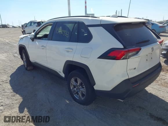 ✅ 2025 Toyota RAV4 Hybrid XLE • VIN: 4T3RWRFV2SU177001 • Lot: 43442933. Listed on IAAI with 20,513 mi. Free auction sales archive from the USA and detailed vehicle history report at DreamBid. Image 3.