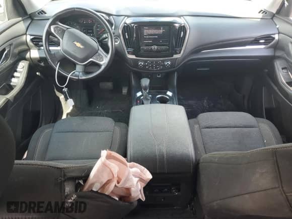 2021 Chevrolet Traverse LT Cloth z VIN 1GNERGKW8MJ253757, wystawiony jako Copart lot #71222165 z przebiegiem 87 679 mil mil oraz Szkoda całkowita • Salvage title. Historia ofert i sprzedaży dostępna na DreamBid. Obrazek 8.