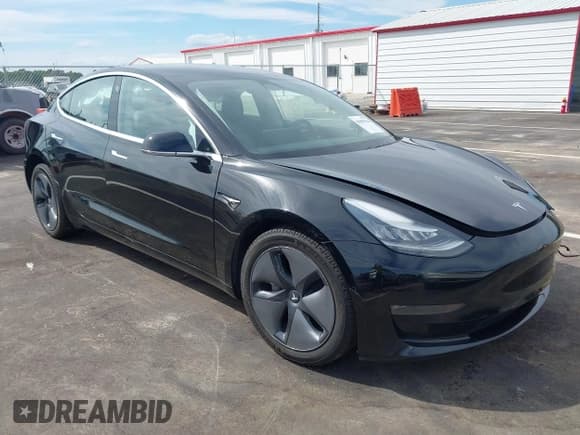 ✅ 2019 Tesla Model 3 Long Range • VIN: 5YJ3E1EB7KF191225 • Lot: 43083514. Listed on IAAI with 87,376 mi. Free auction sales archive from the USA and detailed vehicle history report at DreamBid. Image 1.