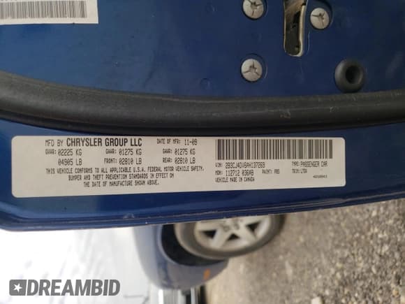 ✅ 2010 Dodge Challenger SE • VIN: 2B3CJ4DV6AH137269 • Lot: 75540534. Wystawiony na Copart z przebiegiem 96 836 mil. Bezpłatny archiwum sprzedaży aukcyjnych z USA i szczegółowy raport historii pojazdu na DreamBid. Zdjęcie 12.