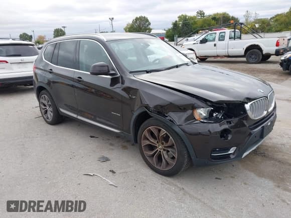 ✅ 2016 BMW X3 xDrive28i • VIN: 5UXWX9C5XG0D75519 • Lot: 43514788. Listed on IAAI with 128,572 mi. Free auction sales archive from the USA and detailed vehicle history report at DreamBid. Image 1.