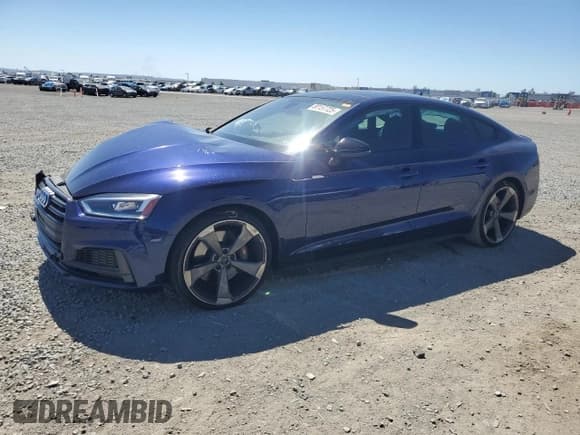 ✅ 2019 Audi S5 Sportback Premium Plus • VIN: WAUB4CF51KA092697 • Лот: 80157725. Опубликован ранее на Copart с пробегом 37 368 миль. Бесплатный доступ к архиву аукционных продаж из США и подробный отчёт об истории автомобиля на DreamBid. Изображение 1.
