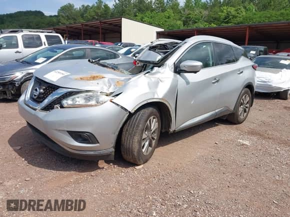 2015 Nissan Murano Platinum with VIN 5N1AZ2MG6FN234390, listed as a IAAI auction lot 42285350 with Not provided miles and . Bid and sale history available at DreamBid. Image 2.
