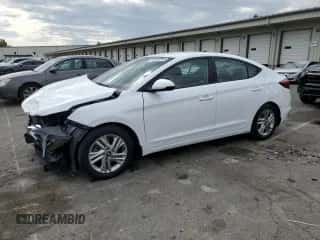 2020 Hyundai Elantra SEL z VIN 5NPD84LF7LH610132, wystawiony jako Copart lot #70293705 z przebiegiem 47 614 mil mil oraz Szkoda całkowita • Salvage title. Historia ofert i sprzedaży dostępna na DreamBid. Obrazek 1.