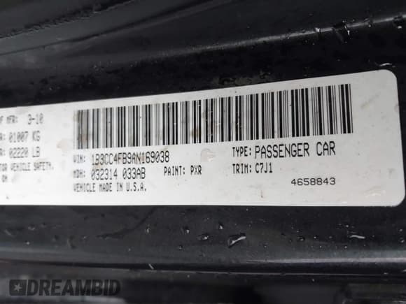 ✅ 2010 Dodge Avenger SXT • VIN: 1B3CC4FB9AN169038 • Lot: 41441713. Wystawiony na IAAI z przebiegiem 249 933 mil. Bezpłatny archiwum sprzedaży aukcyjnych z USA i szczegółowy raport historii pojazdu na DreamBid. Zdjęcie 9.