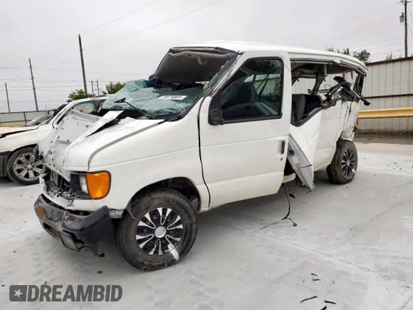 ✅ 2003 Ford Econoline Passenger XL • VIN: 1FMRE11283HB97483 • Lot: 59074805. Listed on Copart with Not provided. Free auction sales archive from the USA and detailed vehicle history report at DreamBid. Image 1.