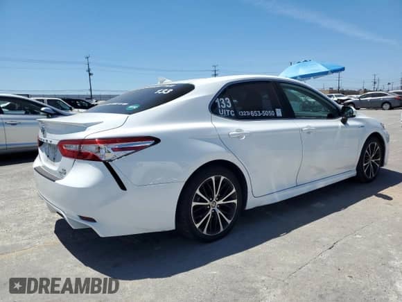 2020 Toyota Camry Hybrid SE с VIN 4T1G31AK0LU544230, выставлен на аукционе Copart как лот 69833395 с пробегом 147 359 миль миль и Списание • Salvage title. История ставок и продаж доступна на DreamBid. Изображение 3.