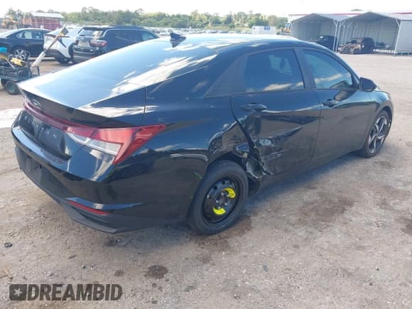 ✅ 2023 Hyundai Elantra SEL • VIN: KMHLS4AG4PU591037 • Lot: 43430377. Listed on IAAI with 32,208 mi. Free auction sales archive from the USA and detailed vehicle history report at DreamBid. Image 4.